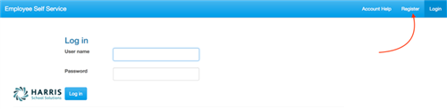 Log In Screen  