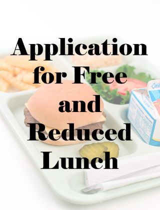  Free and Reduced Lunch Application